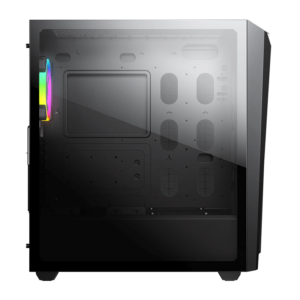 Cougar MX660 Mid Tower Chassis – Iron RGB Black - Image 4