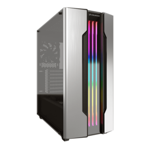 Cougar Gemini S RGB Mid-Tower Gaming Chassis – Silver - Image 3