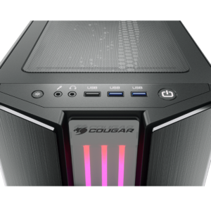 Cougar Gemini S RGB Mid-Tower Gaming Chassis – Iron Grey - Image 3