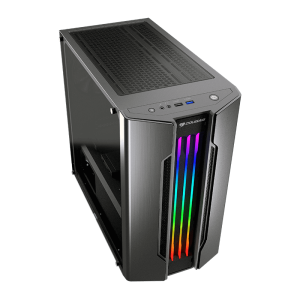 Cougar Gemini M RGB Mini Tower Gaming Chassis – Iron Grey - Image 3