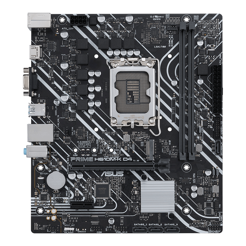 ASUS PRIME H610M-K D4 Motherboard