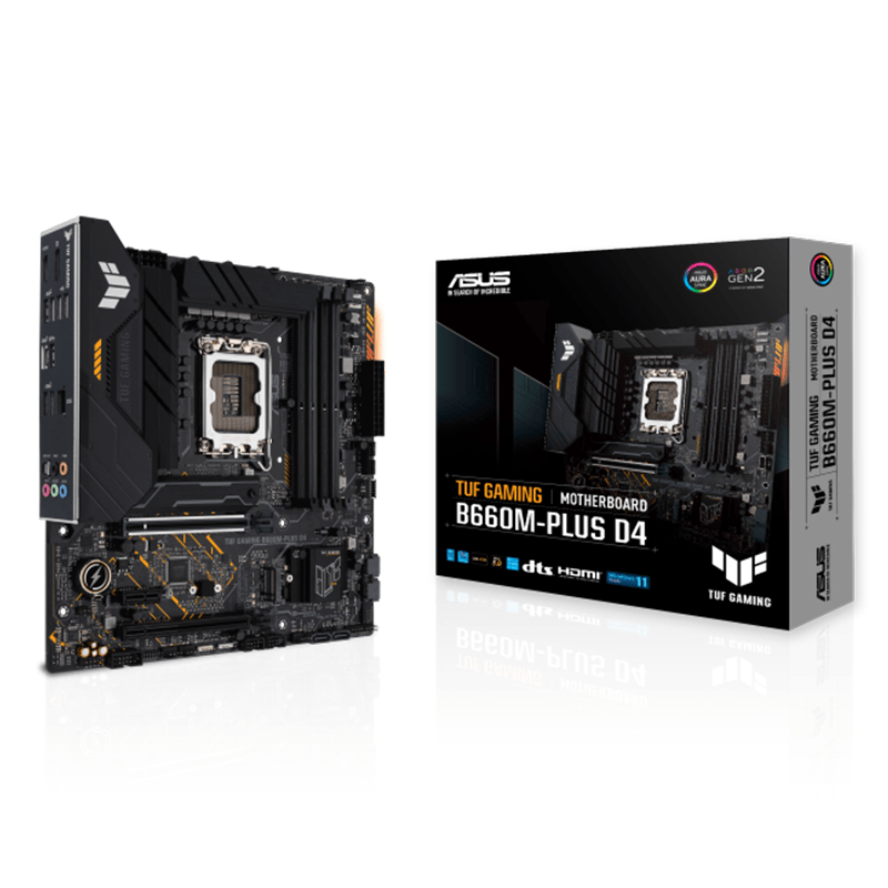 ASUS TUF GAMING B660M-PLUS D4 Motherboard