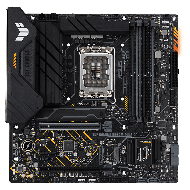 ASUS TUF GAMING B660M-PLUS D4 Motherboard
