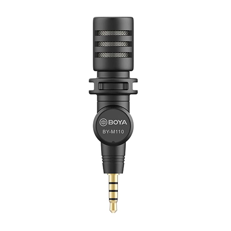BOYA BY-M110 Miniature Condenser Smartphone Microphone