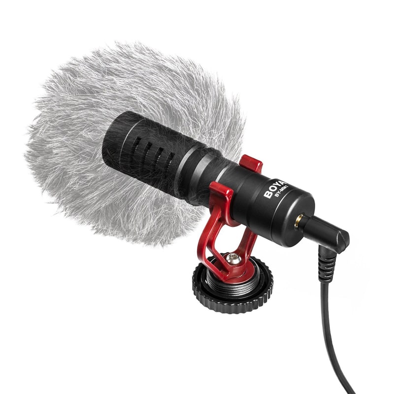 BOYA BY-MM1 Universal Cardioid Shotgun Microphone
