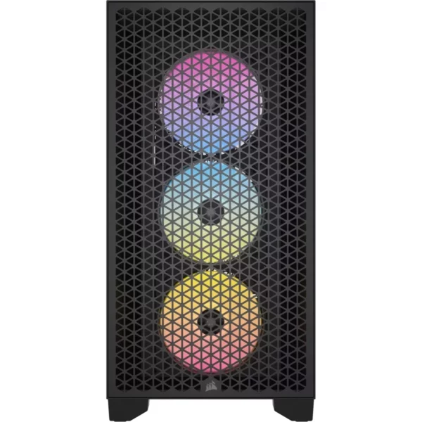 Corsair 3000D RGB AIRFLOW Mid-Tower PC Case - Black - Image 2