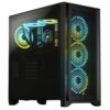 Corsair 4000D AIRFLOW Tempered Glass Mid-Tower ATX Case — Black - Image 2