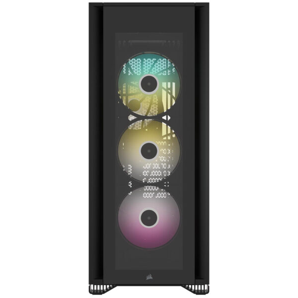 Corsair iCUE 7000X RGB Tempered Glass Full-Tower ATX PC Case — Black - Image 2
