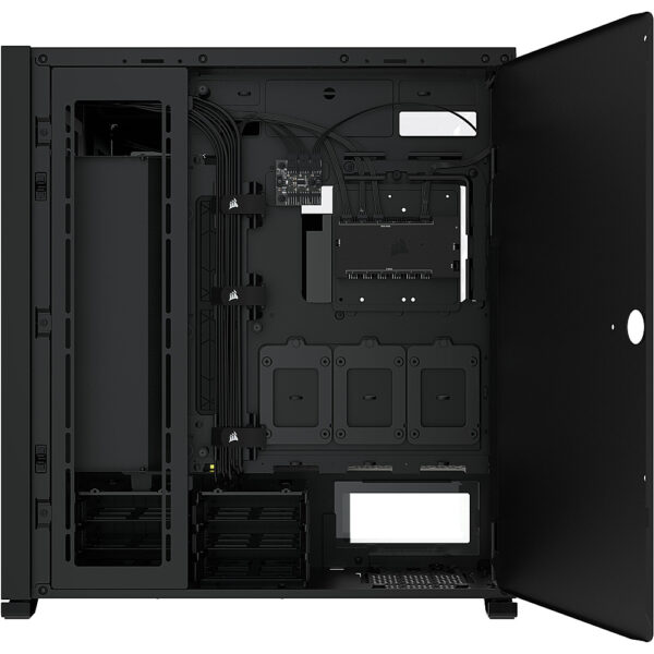 Corsair iCUE 7000X RGB Tempered Glass Full-Tower ATX PC Case — Black - Image 5