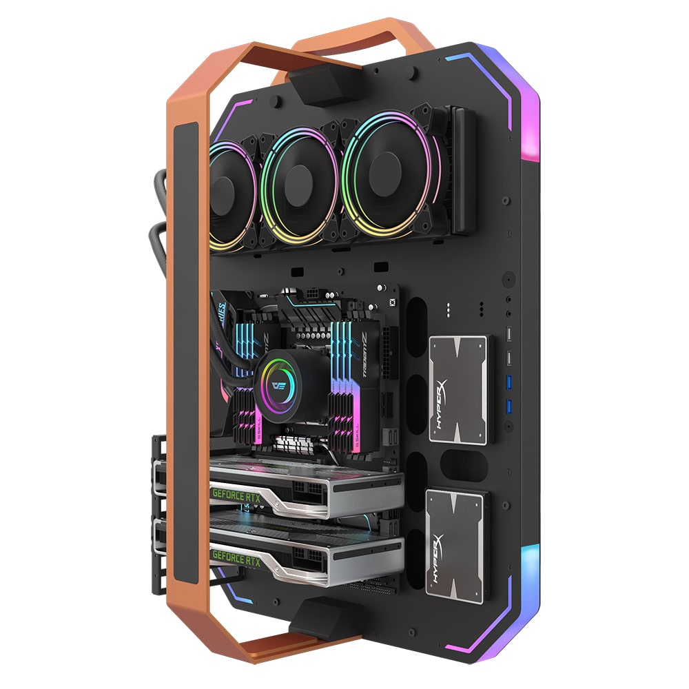 DarkFlash Blade-X Open Frame Luxury Gaming Chassis