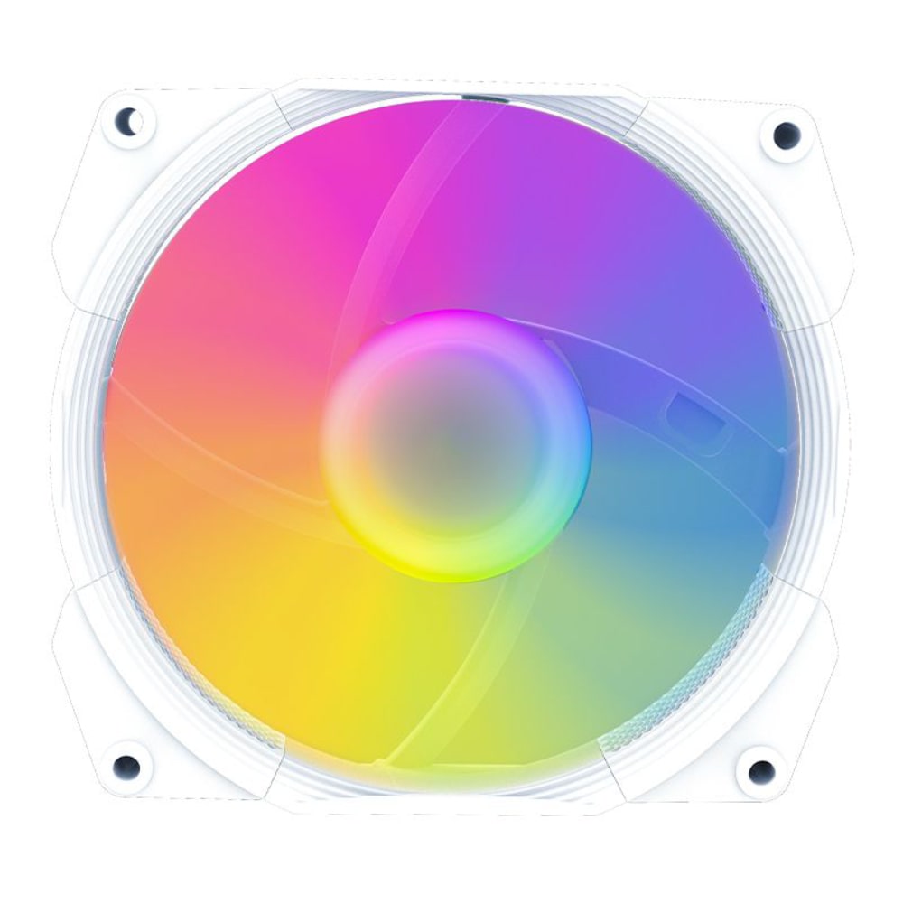 Darkflash S202 ARGB PWM Cooling Fan – White