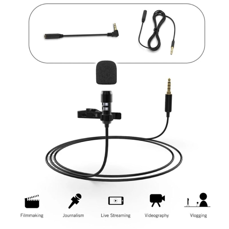 Fifine C2 Lavalier Lapel Microphone