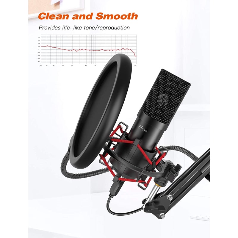 Fifine T732 USB Condenser Microphone Kit