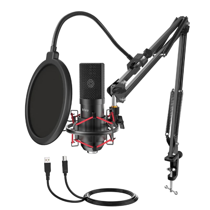 Fifine T732 USB Condenser Microphone Kit