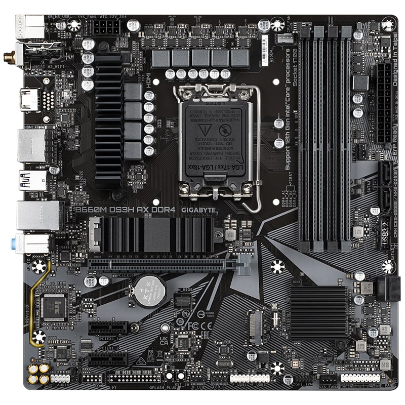 Gigabyte B660M DS3H AX Motherboard