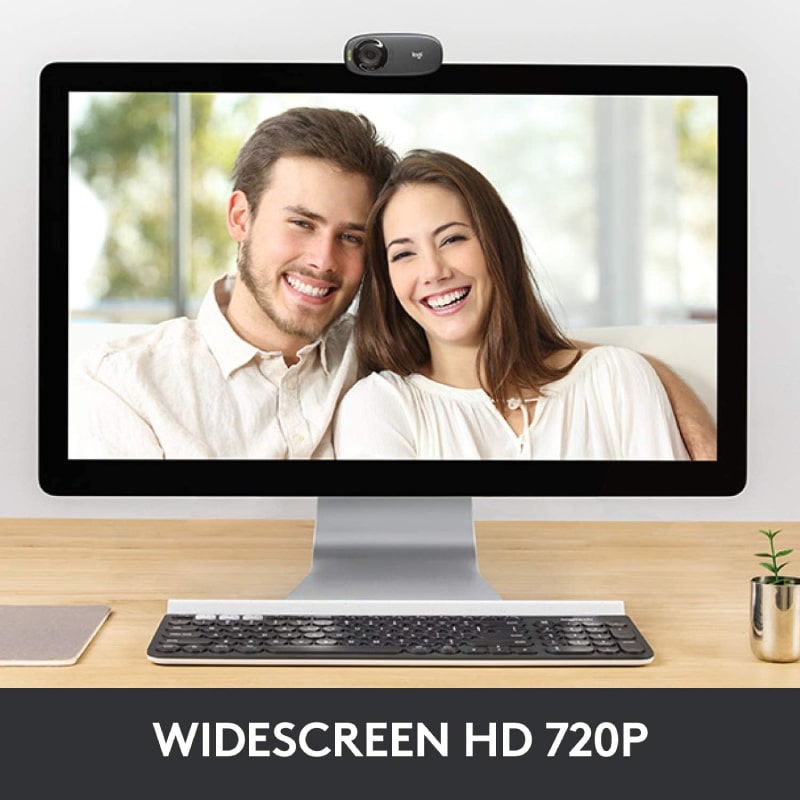 Logitech C310 720p HD Webcam with Noise Reducing Mic