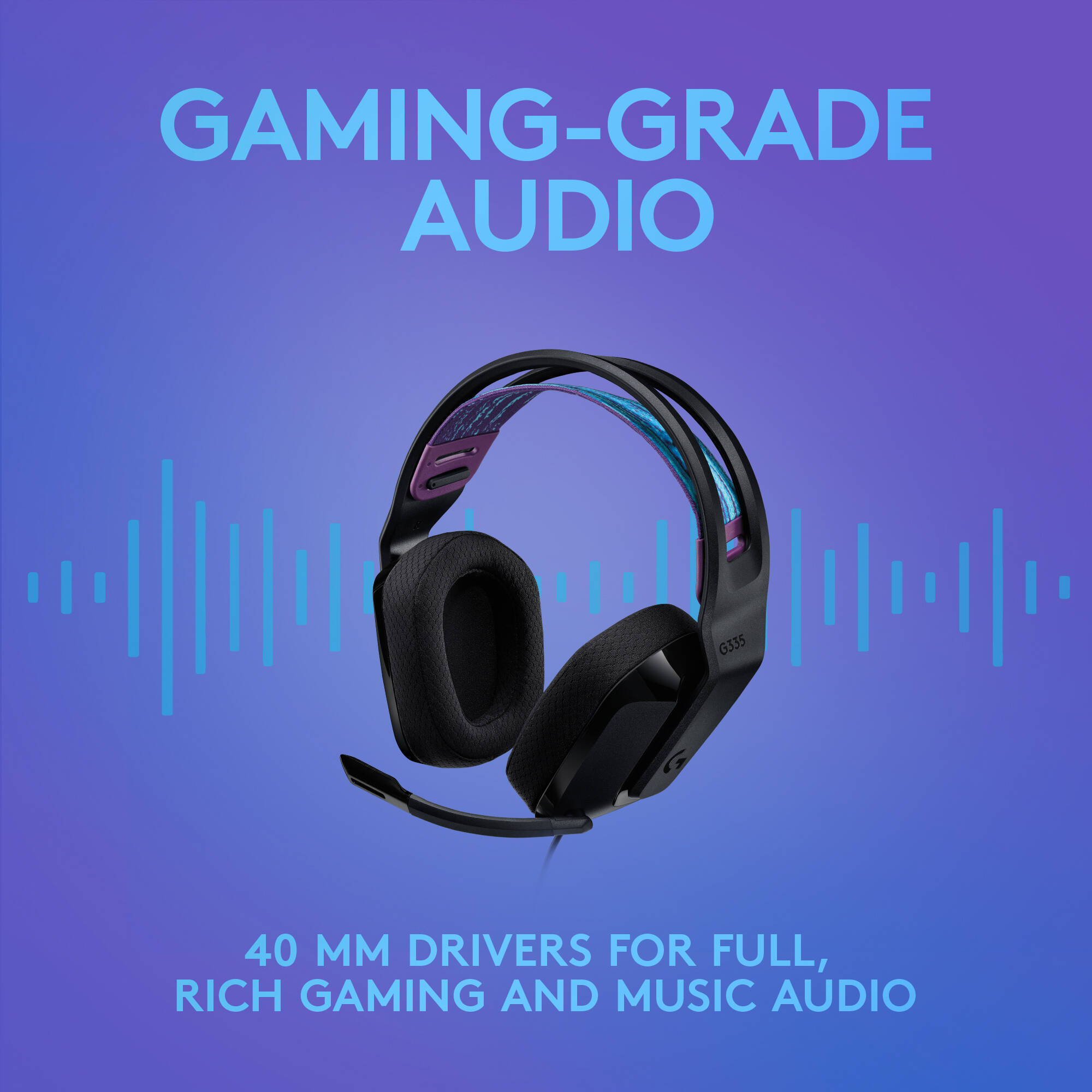 Logitech G G335 Gaming Headset Black