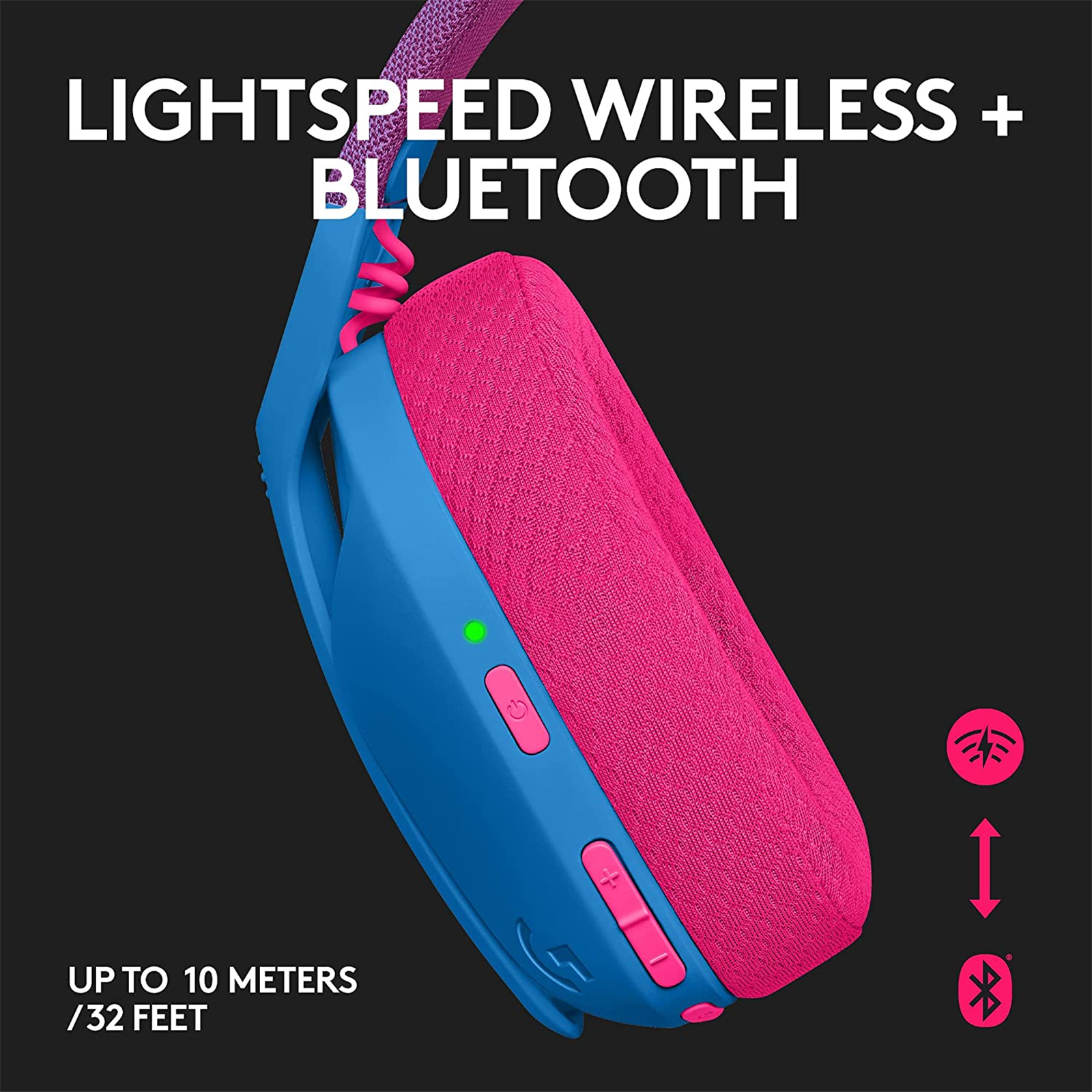 Logitech G G435 Wireless Gaming Headset – Blue