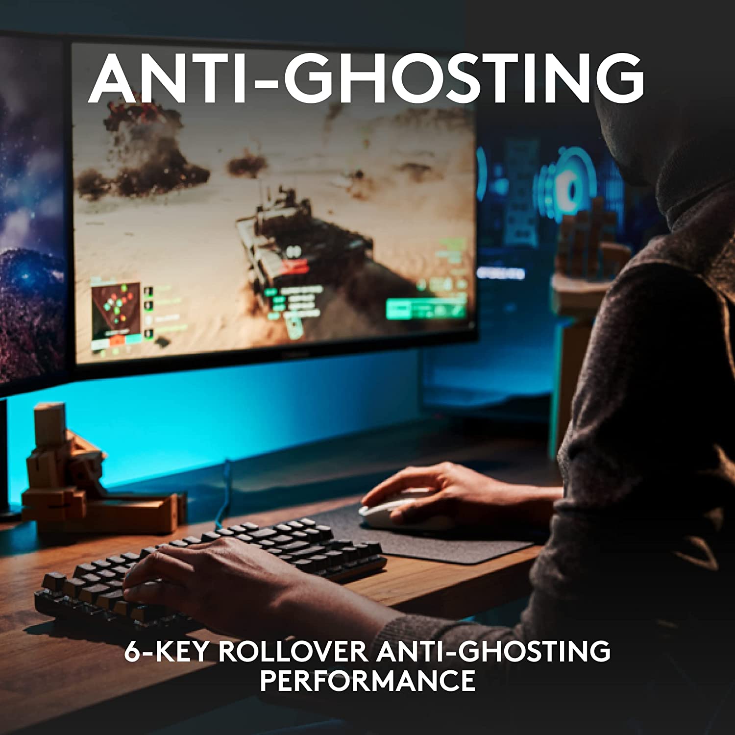 Logitech G413 TKL SE Mechanical Gaming Keyboard - Tactile Switches