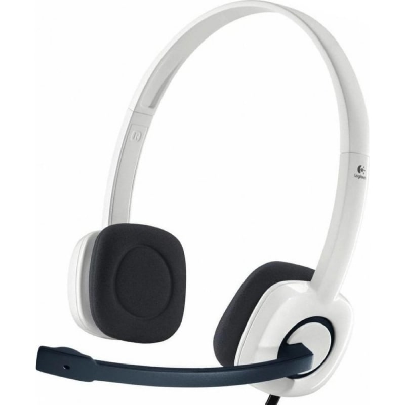 Logitech H150 Stereo Headset – Cloud White