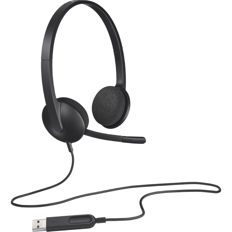 Logitech H340 Stereo USB Computer Headset