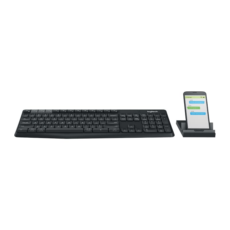 Logitech K375S Multi-Device Wireless Keyboard and Stand Combo