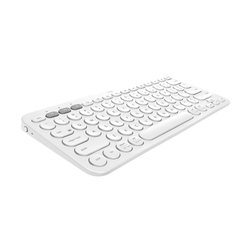 Logitech K380 Multi-Device Bluetooth Keyboard – Off-White