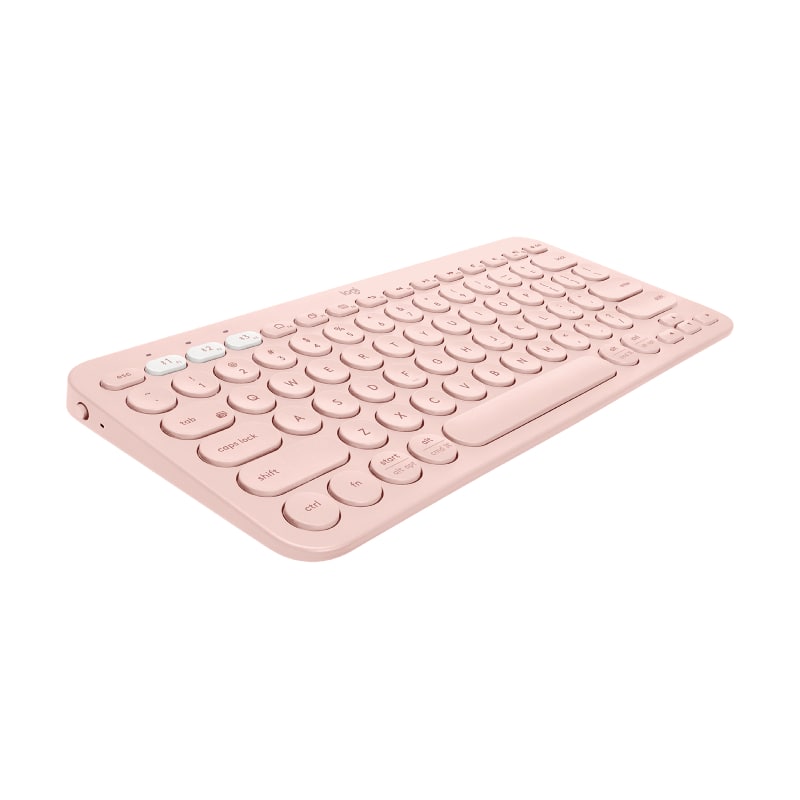 Logitech K380 Multi-Device Bluetooth Keyboard – Rose