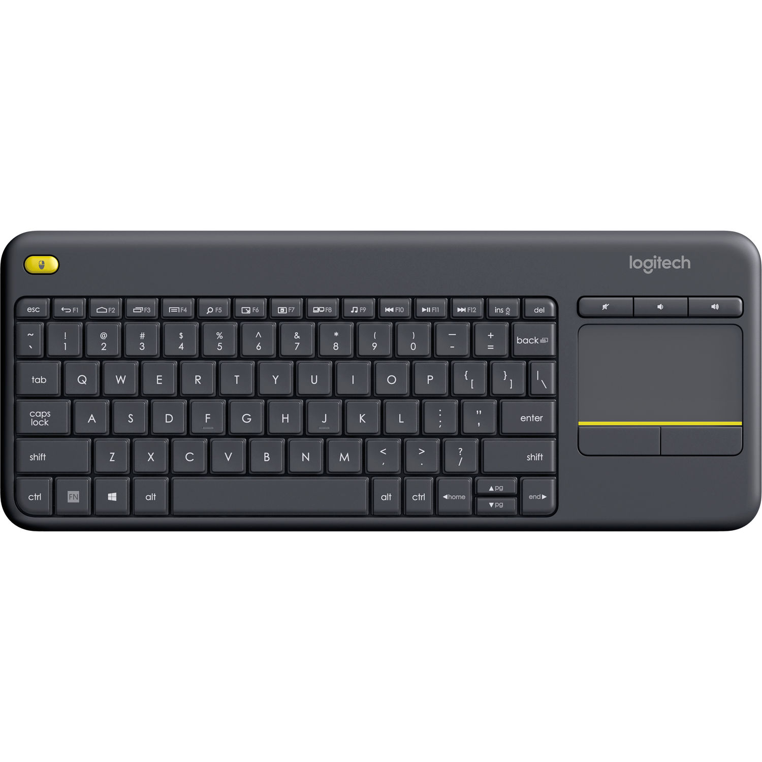 Logitech K400 Plus Wireless Touch TV Keyboard