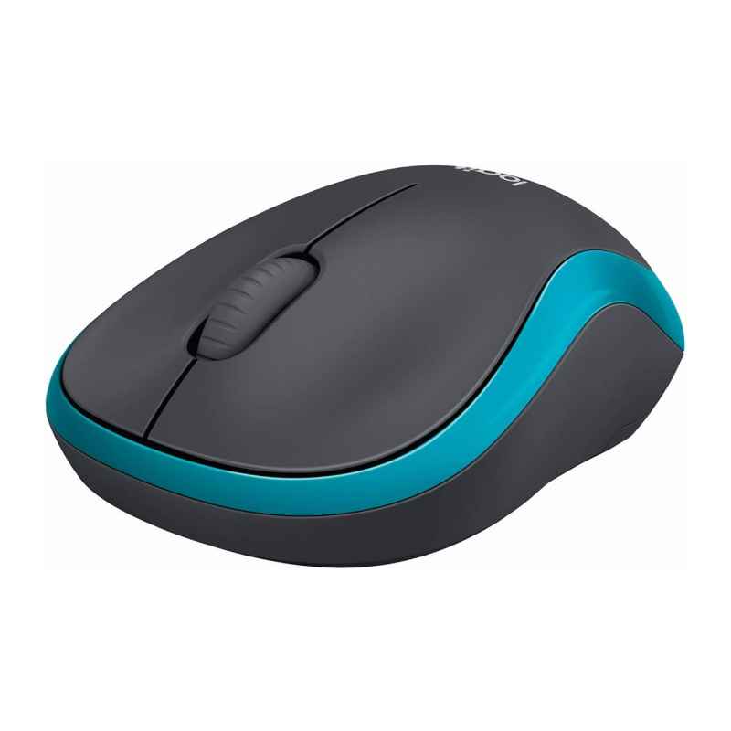 Logitech M185 Wireless Mouse – Blue
