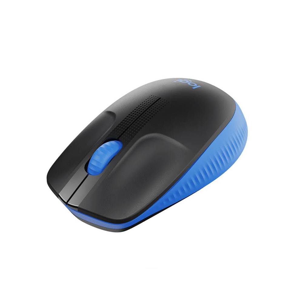 Logitech M190 Full-Size Wireless USB Mouse – Blue