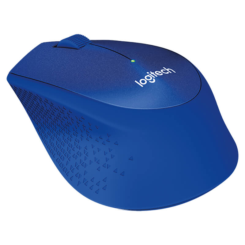 Logitech M331 Silent Plus Wireless Mouse – Blue