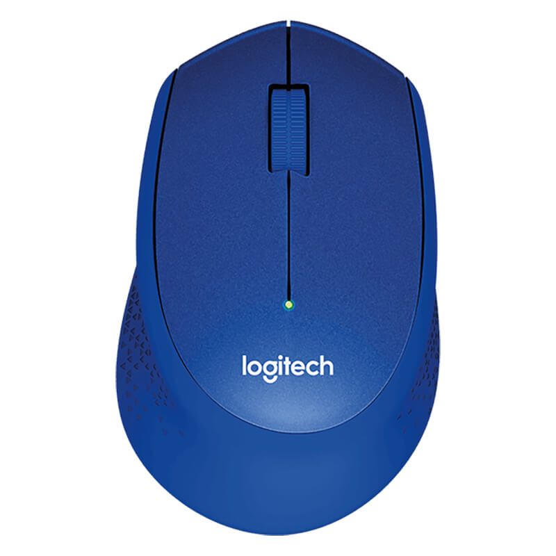 Logitech M331 Silent Plus Wireless Mouse – Blue