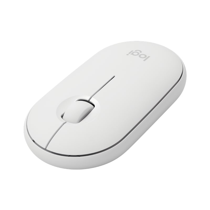 Logitech M350 Pebble Wireless Optical Mouse – White