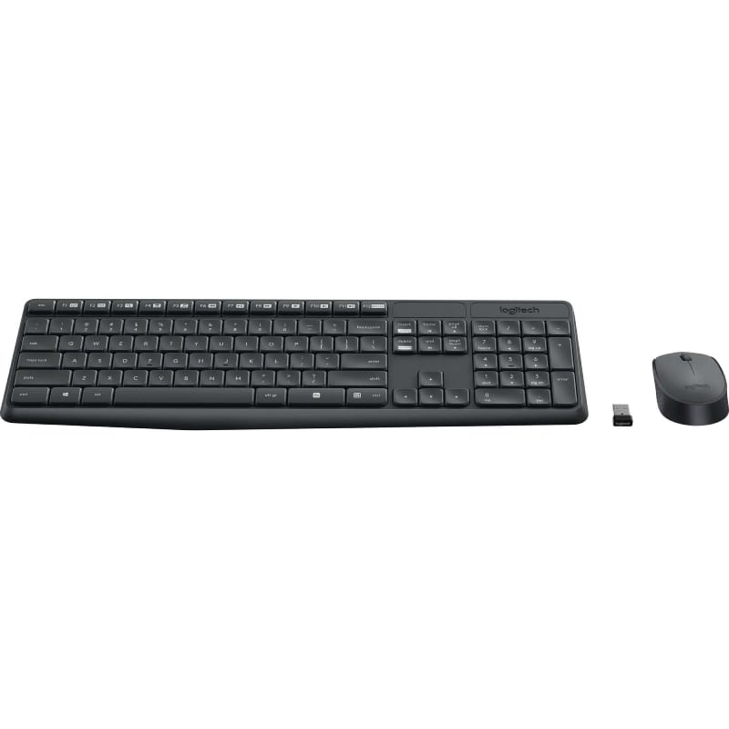 Logitech MK235 Durable Wireless Keyboard and Mouse Combo