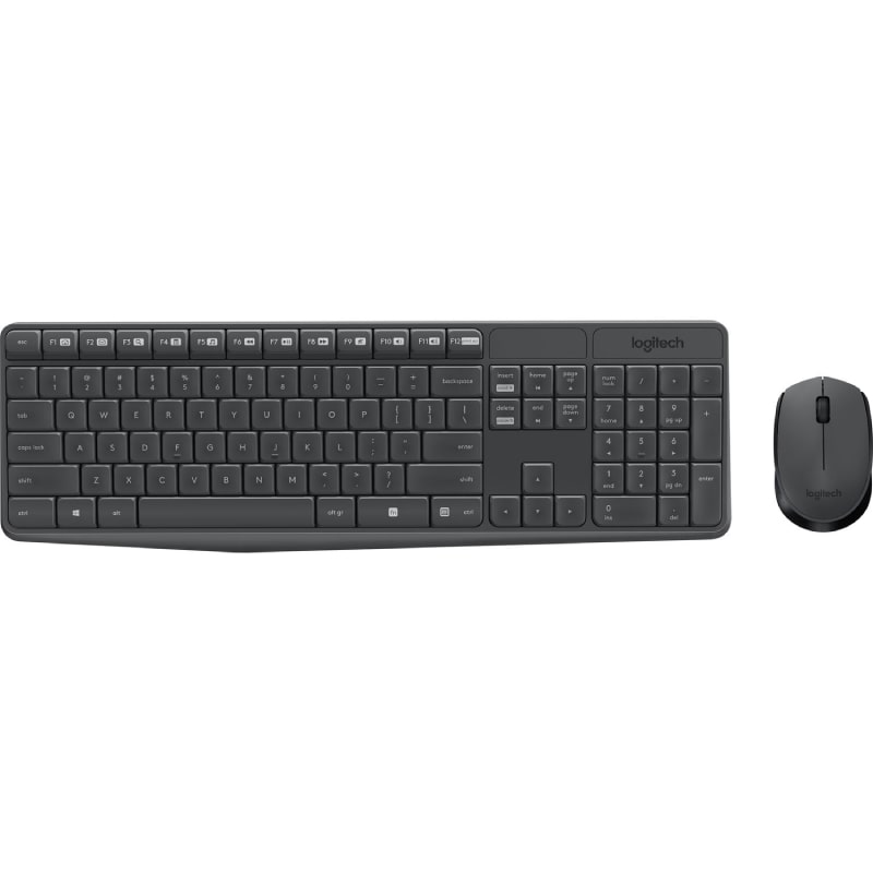 Logitech MK235 Durable Wireless Keyboard and Mouse Combo