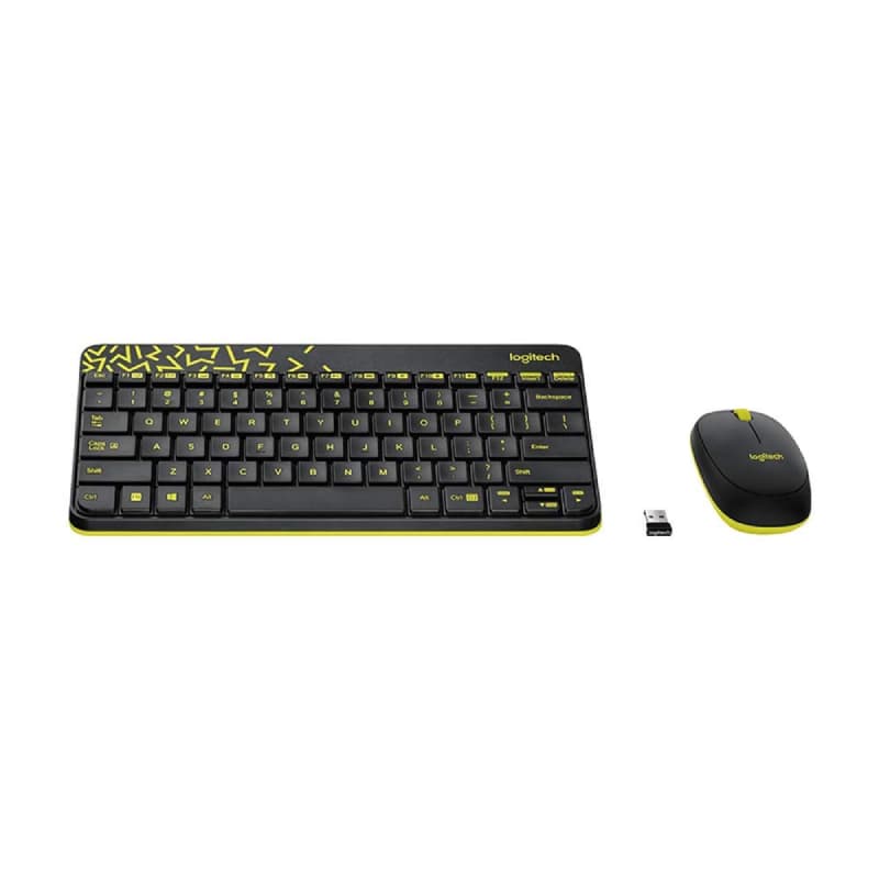 Logitech MK240 NANO Wireless Mouse and Keyboard Combo – Black