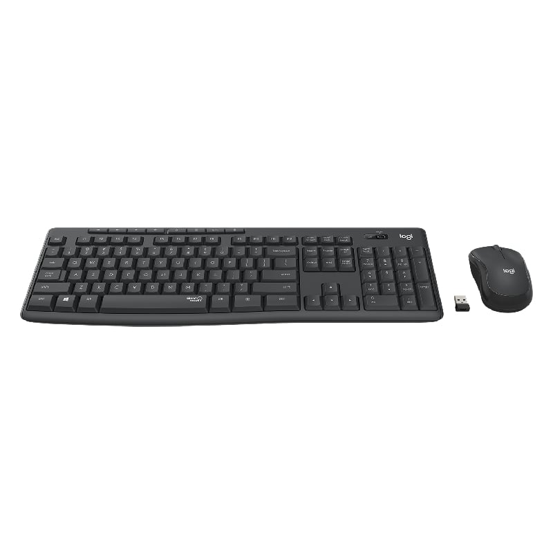 Logitech MK295 Silent Wireless Mouse and Keyboard Combo – Graphite