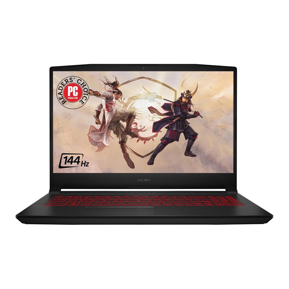 MSI Katana GF66 12UD i7 12700H 16GB 512GB NVMe RTX 3050Ti 4G 15.6" FHD 144Hz W10 Home Gaming Laptop
