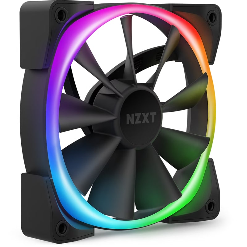 NZXT Aer RGB 2 120mm Fan Black – Black