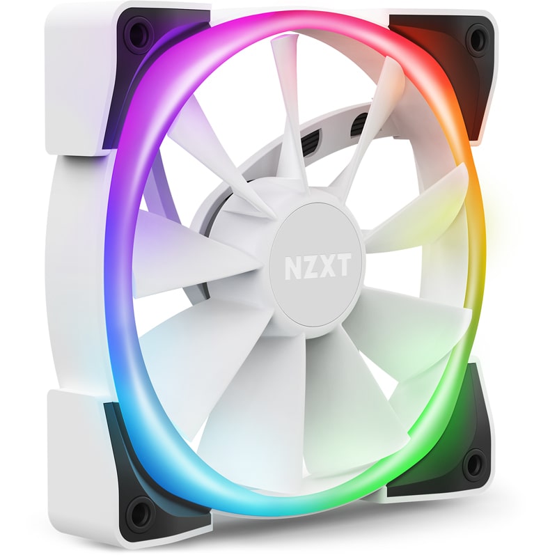 NZXT Aer RGB 2 120mm Fan Black – White