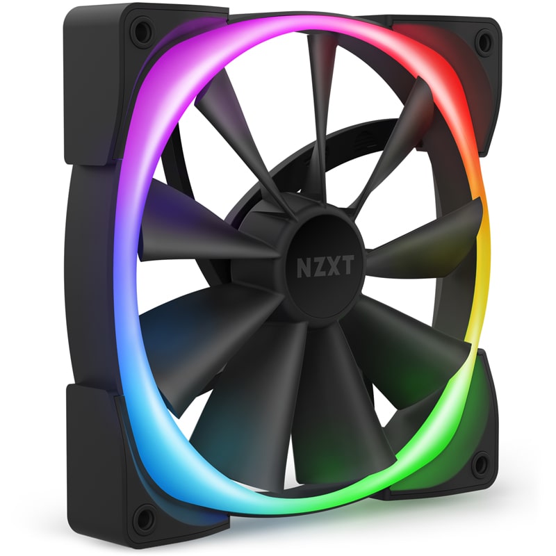 NZXT Aer RGB 2 140mm Fan Black – Black