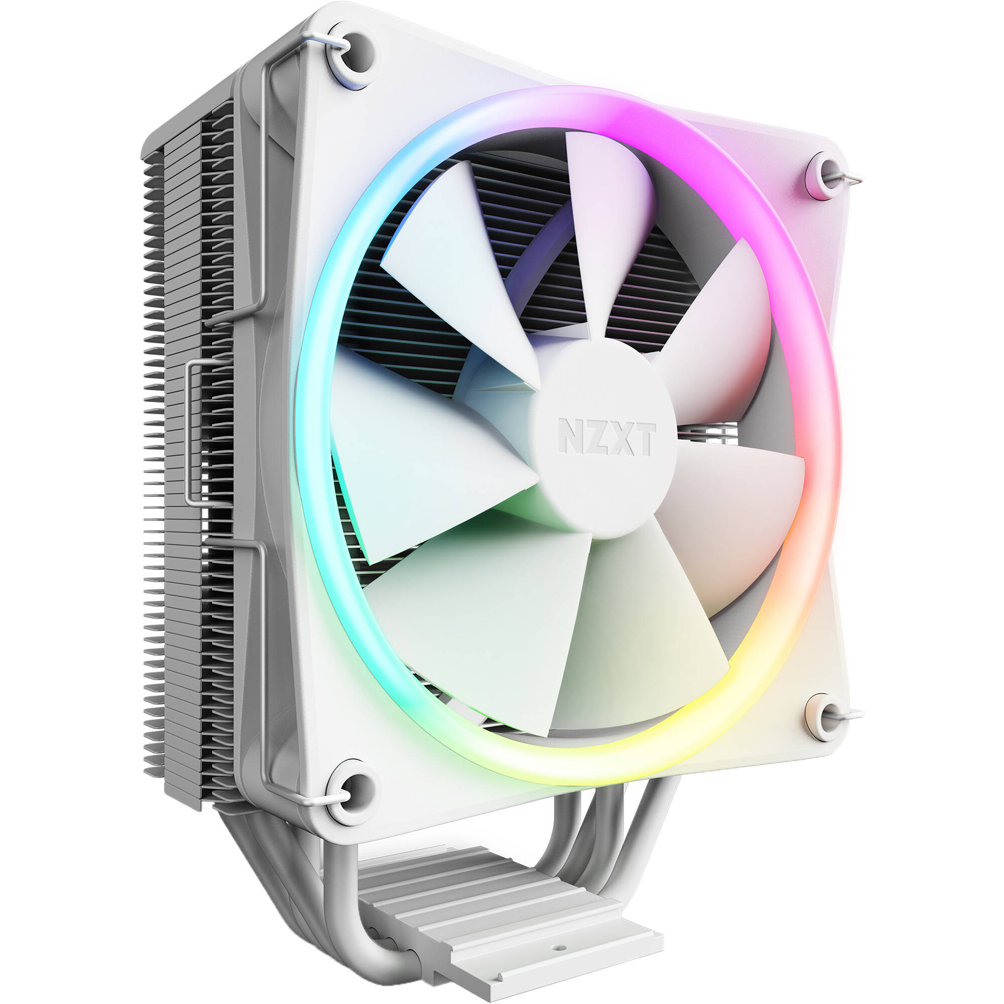 NZXT T120 RGB CPU Air Cooler – White