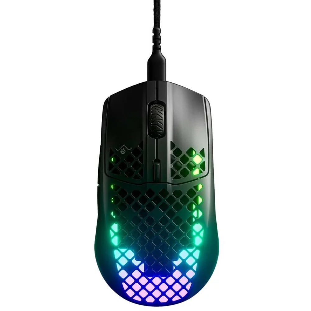 SteelSeries Aerox 3 2022 Edition Lightweight Wired Optical Gaming Mouse – Onyx