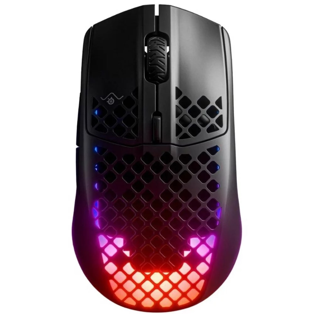 SteelSeries Aerox 3 2022 Edition Lightweight Wireless Optical Gaming Mouse – Onyx