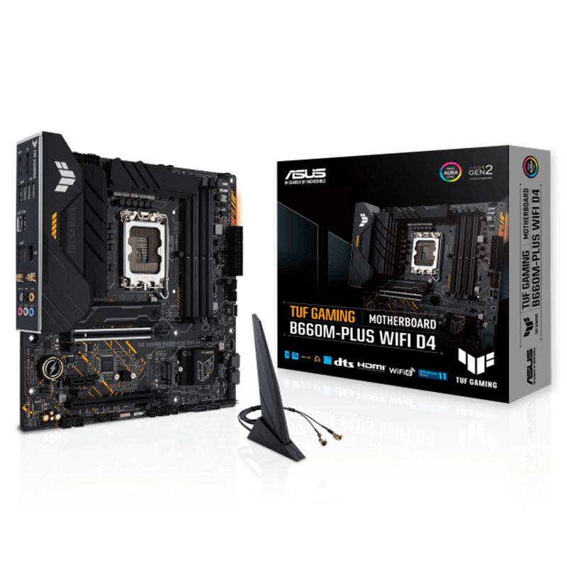 ASUS TUF GAMING B660M-PLUS WiFi D4 Motherboard