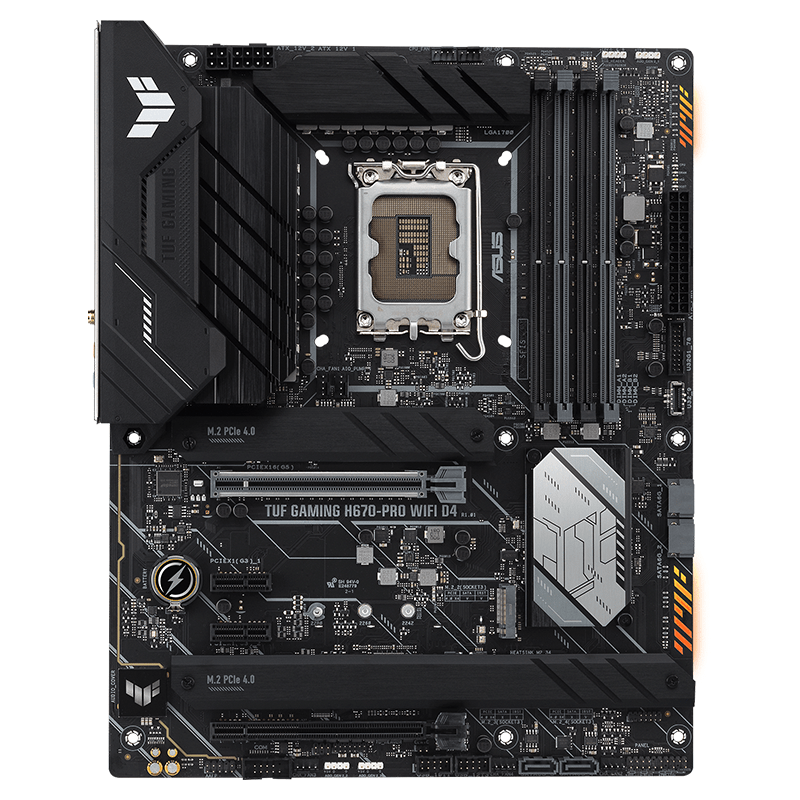 ASUS TUF GAMING H670-PRO WIFI D4 Motherboard