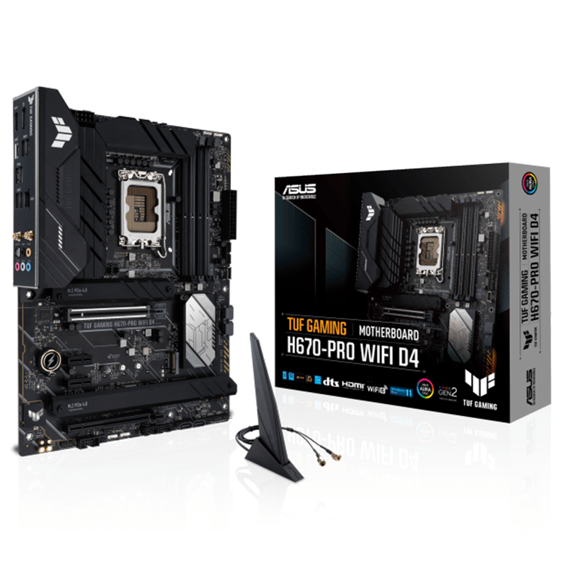 ASUS TUF GAMING H670-PRO WIFI D4 Motherboard