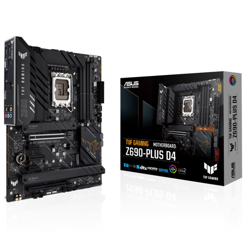 ASUS TUF GAMING Z690-PLUS D4 Motherboard