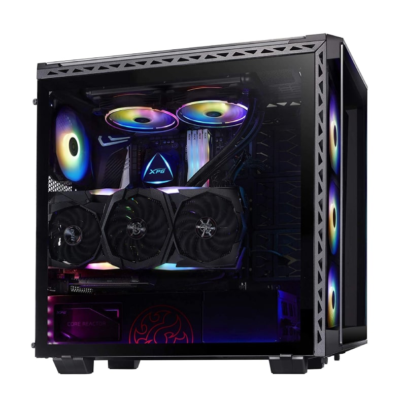 XPG Battle Cruiser Super Mid Tower Gaming Chassis – Black